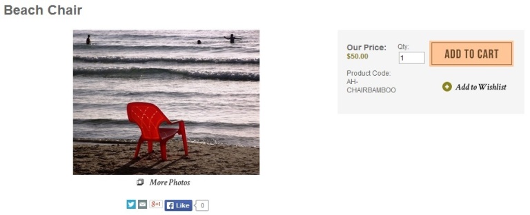 Volusion: product image