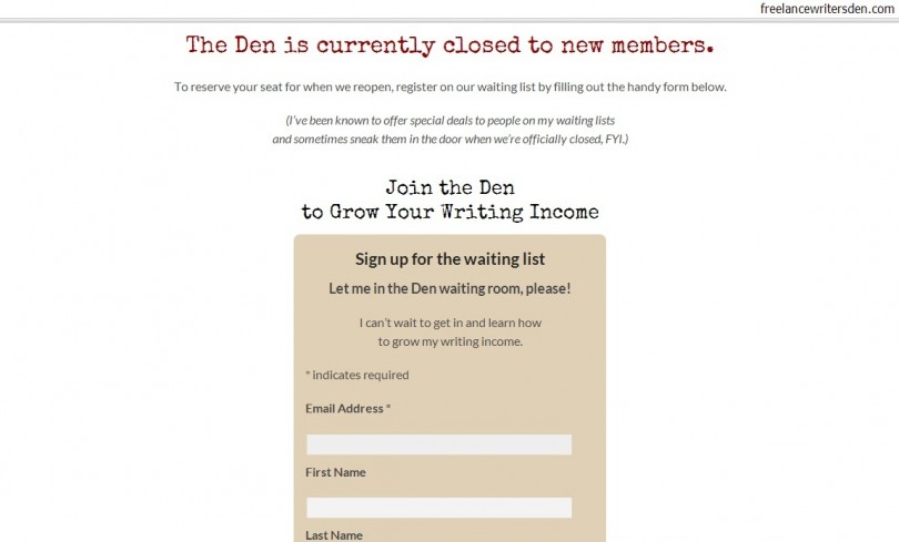 FreelanceWritersDen.com is a membership site with an active forum.