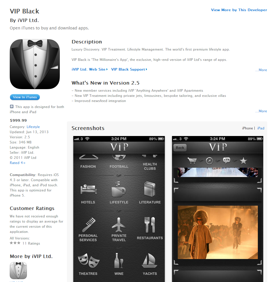 vip black app free