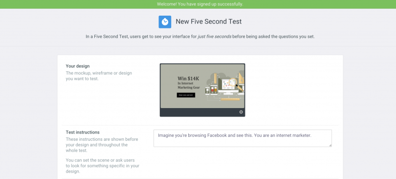 FiveSecondTest