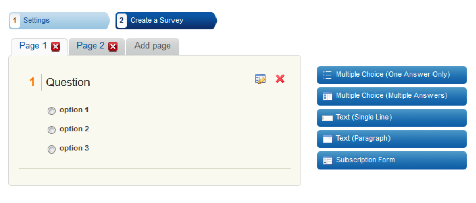 GetRespone surveys
