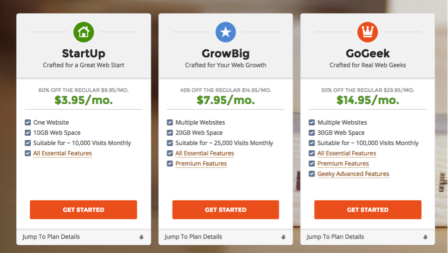 Hosting Packages