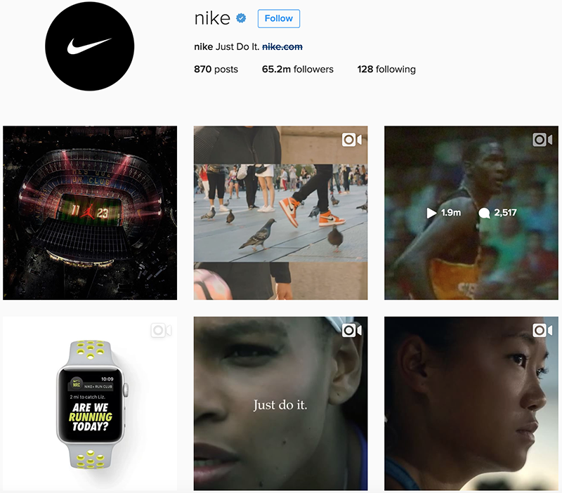 Nike Instagram