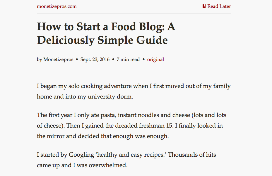 Readability