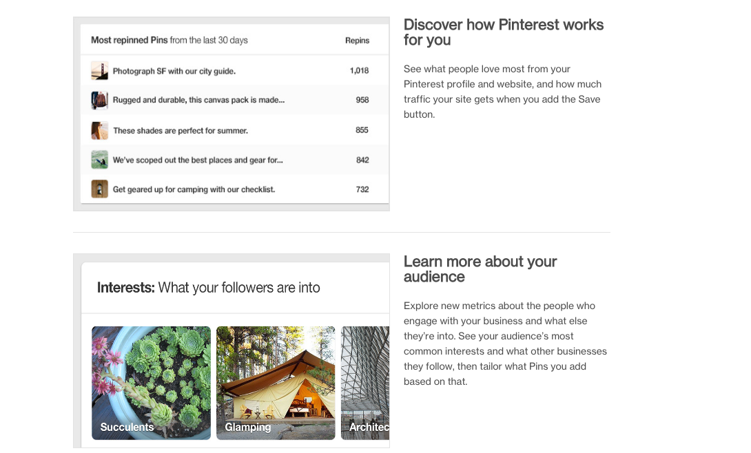Pinterest Analytics
