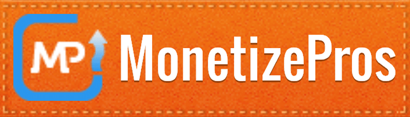 MonetizePros logo, make money online