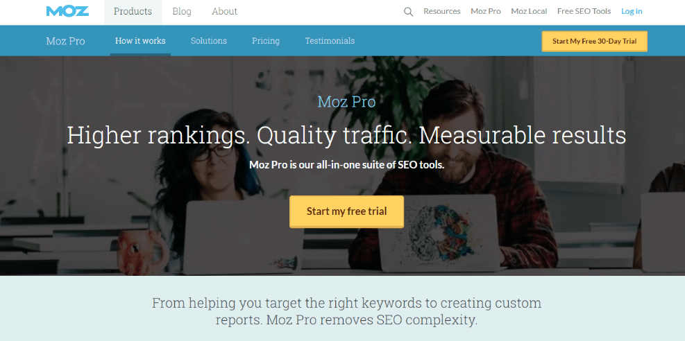 Moz SEO Software Moz SEO Software