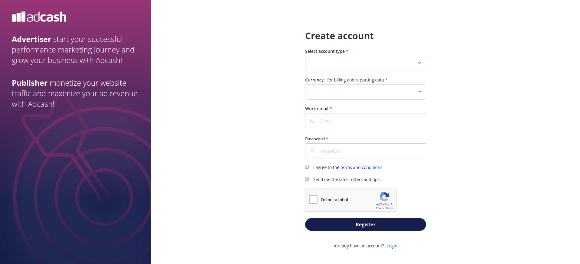 adcash-registration