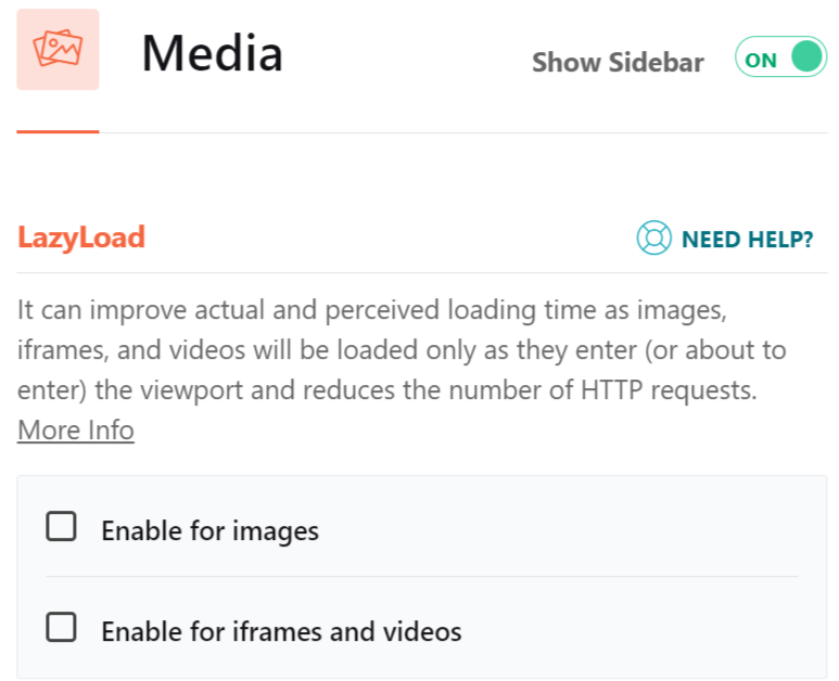 screenshot-petpress.net-2020.10.06-22-09-26 image of media option in WP Rocket plugin